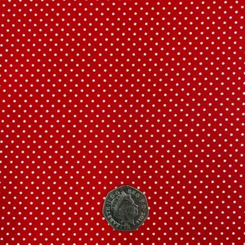 Cotton Poplin - 245/SR - Red